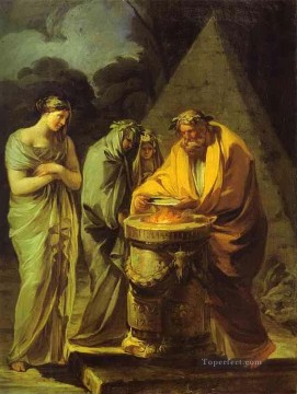El Sacrificio a Vesta Francisco de Goya Pinturas al óleo